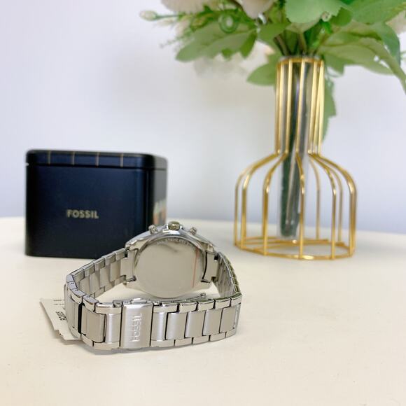 Fossil BQ3035 Modern Courier Midsize Chronograph Stainless Steel Watch - Picture 7 of 8